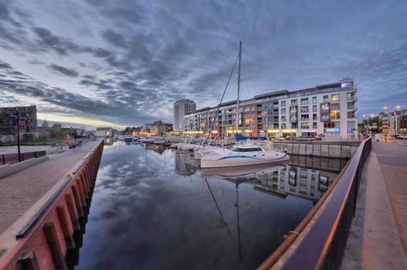 Elite Apartments Waterlane Spa Gdańsk Buitenkant foto